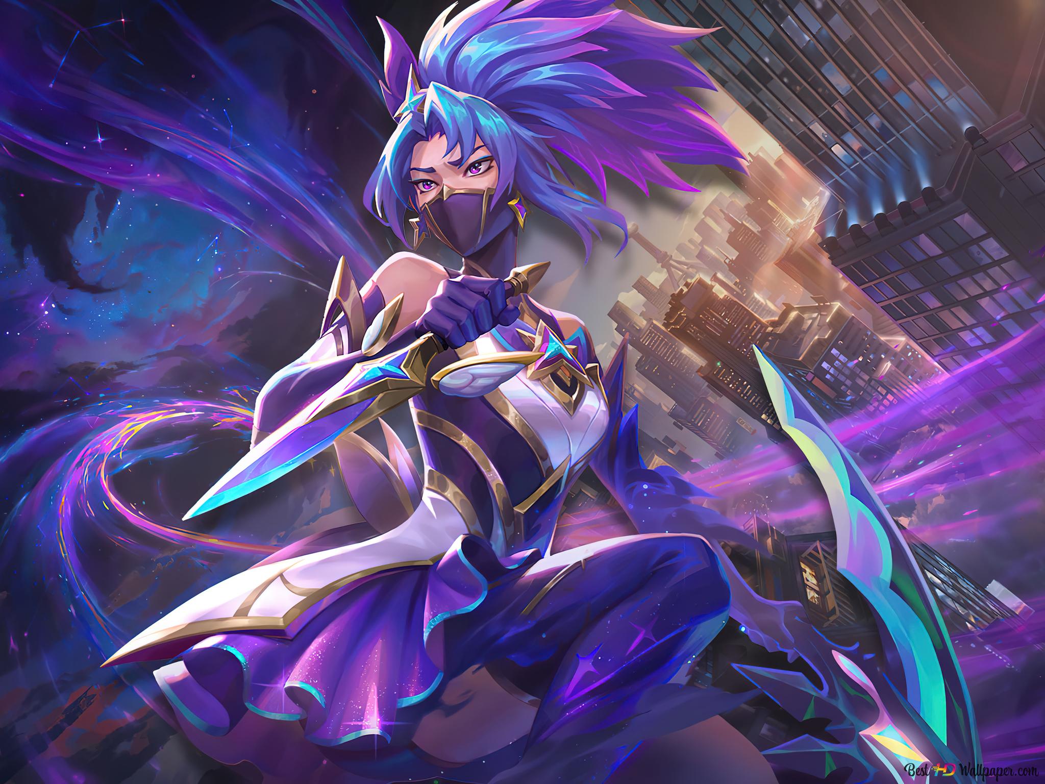 Akali New League Of Legends Wallpapers