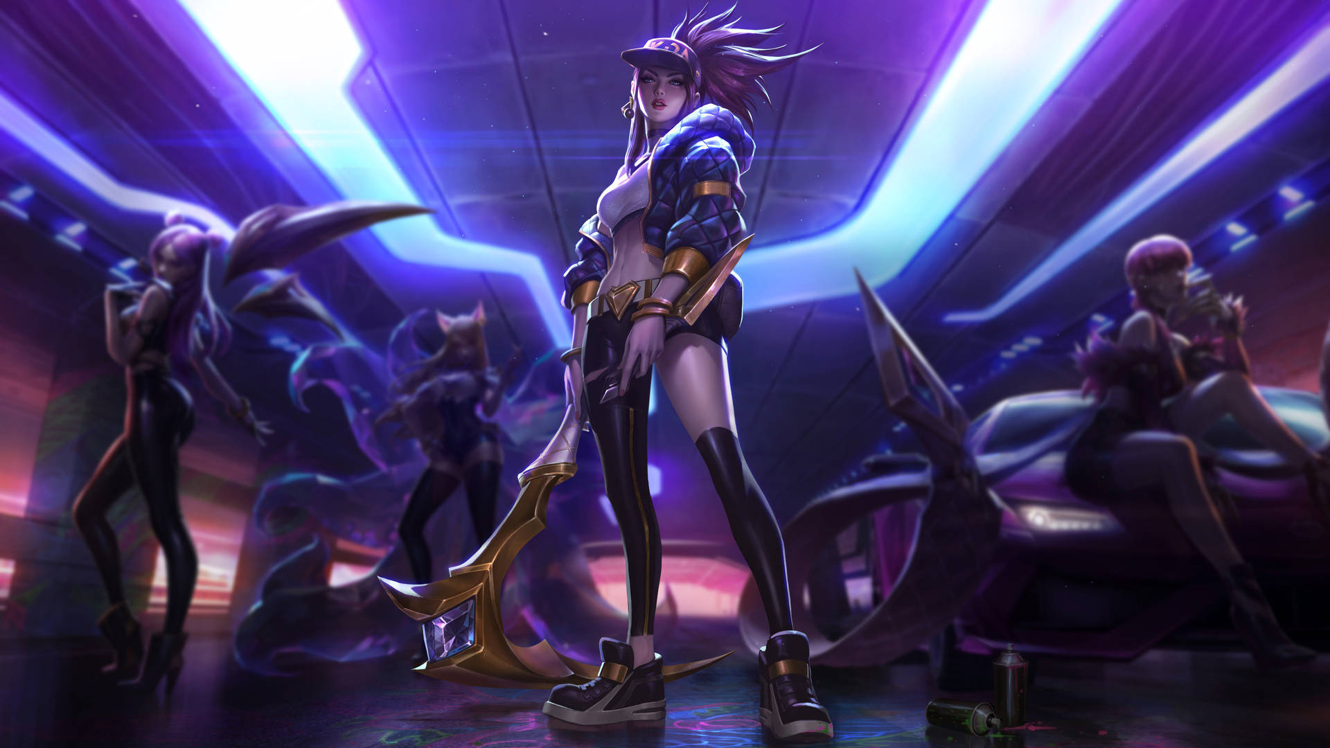 Akali New League Of Legends Wallpapers