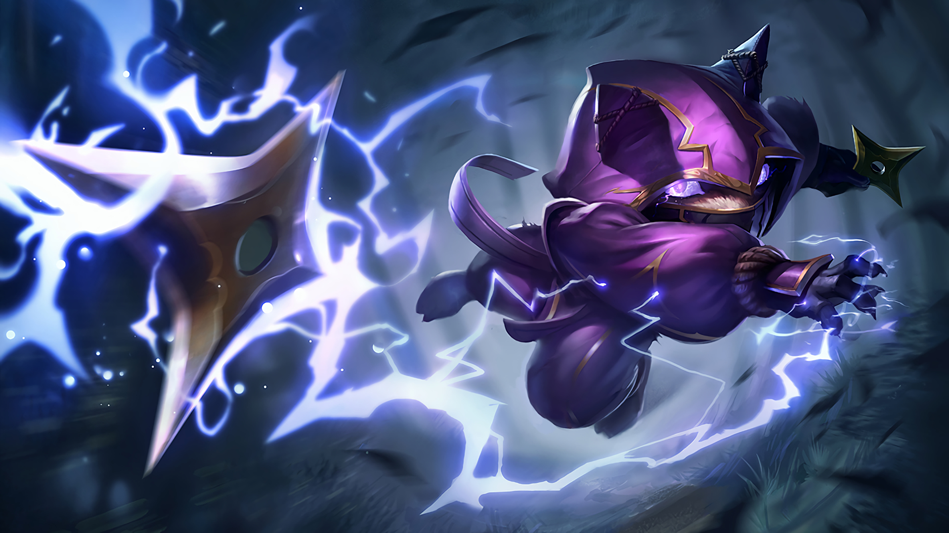 Akali The Ghost Hunter LoL Wallpapers