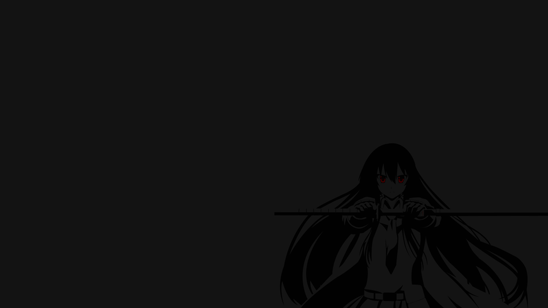 Akame From Akame Ga Kill Minimal Wallpapers