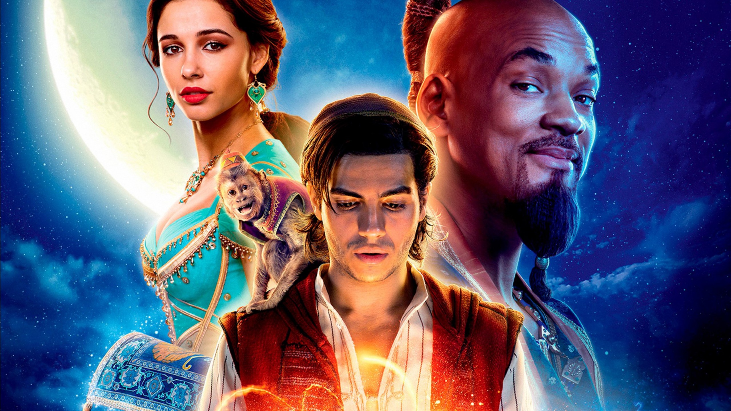 Aladdin 2019 Movie Banner 8K Wallpapers