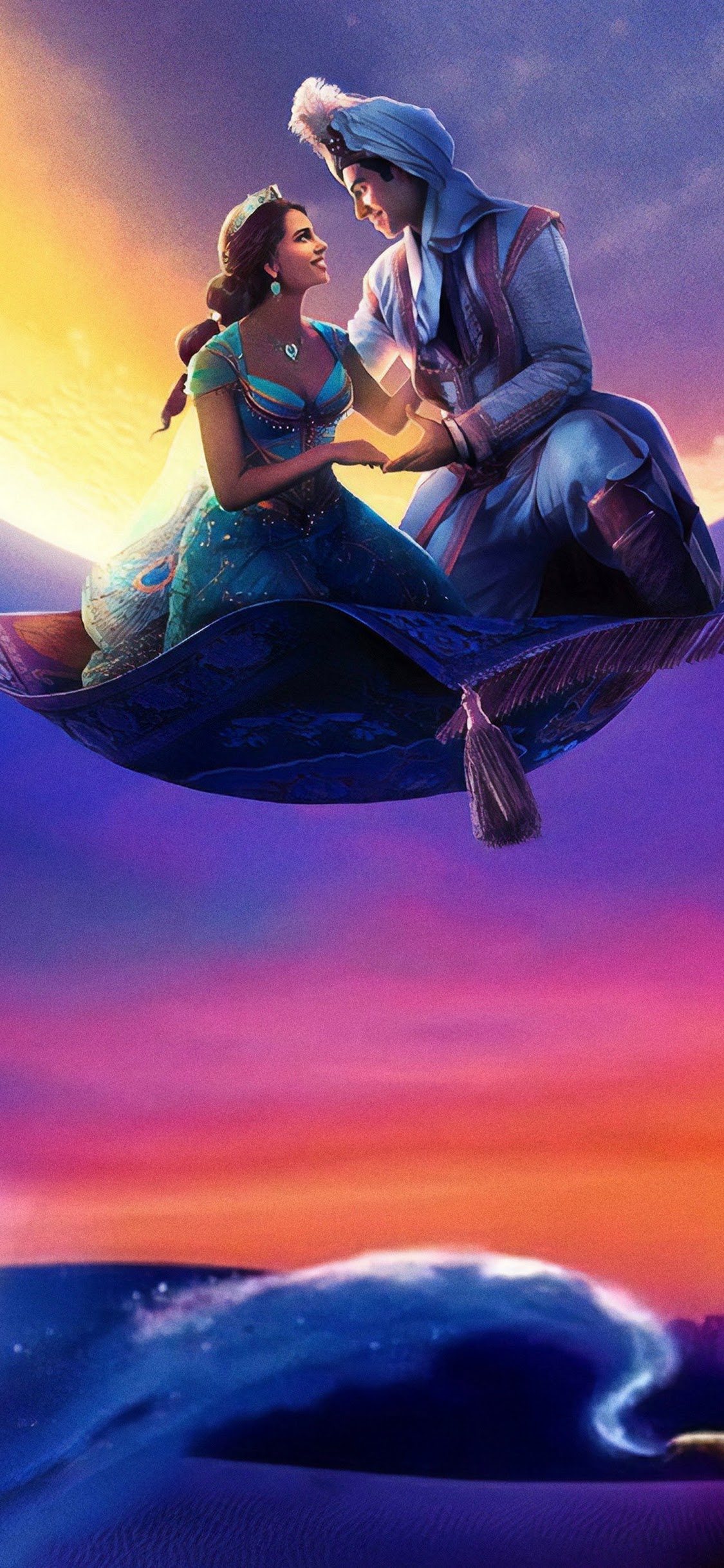 Aladdin And Jasmine In Aladdin Movie Wallpapers