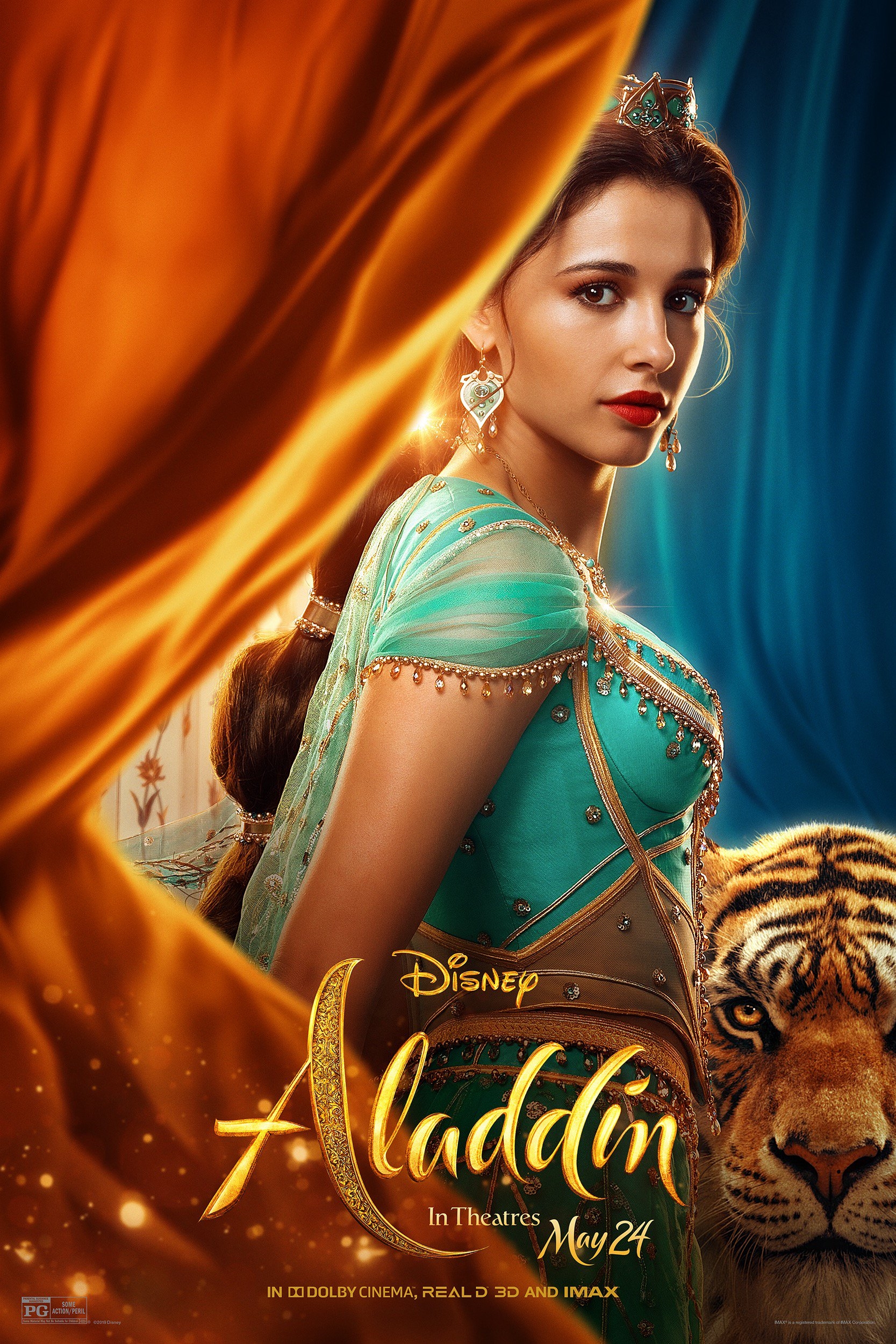 Aladdin And Jasmine In Aladdin Movie Wallpapers