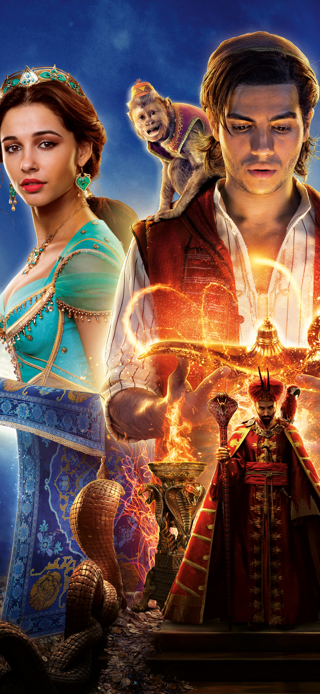 Aladdin And Jasmine In Aladdin Movie Wallpapers