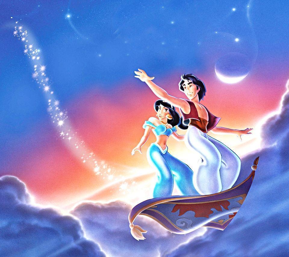 Aladdin And Jasmine In Aladdin Movie Wallpapers