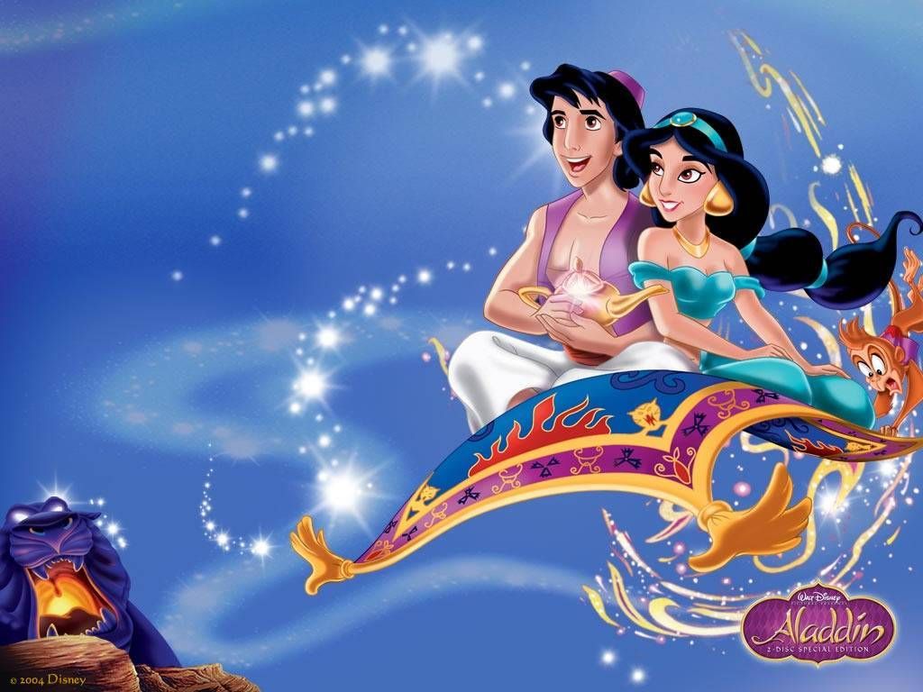 Aladdin And Jasmine In Aladdin Movie Wallpapers