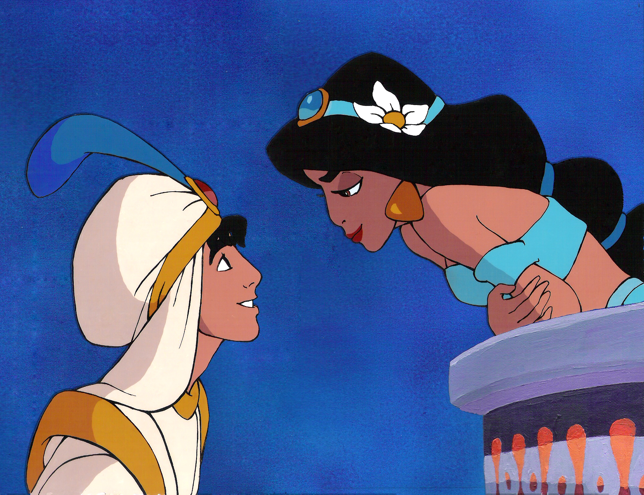 Aladdin And Jasmine In Aladdin Movie Wallpapers