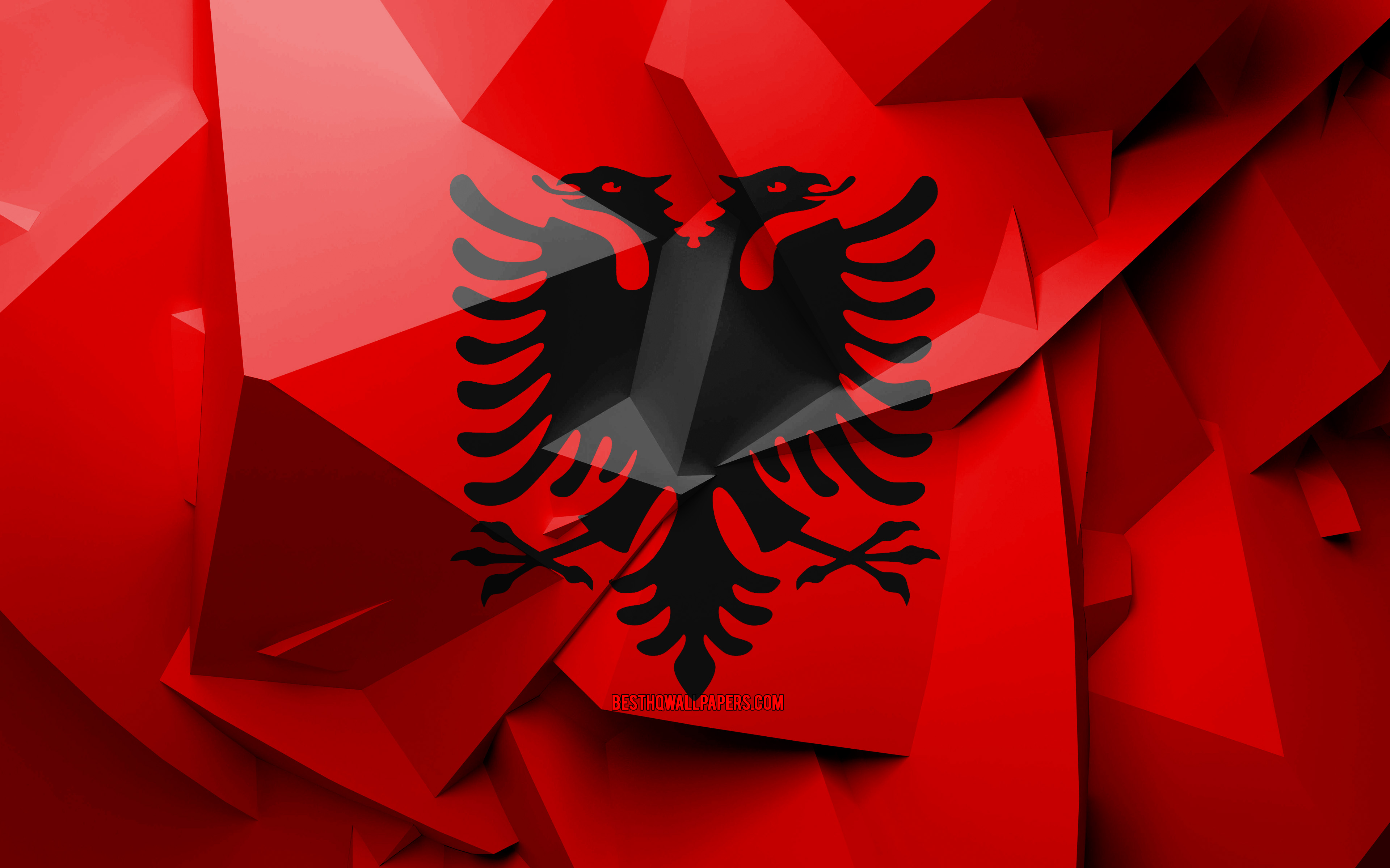 Albanian Flag Wallpapers