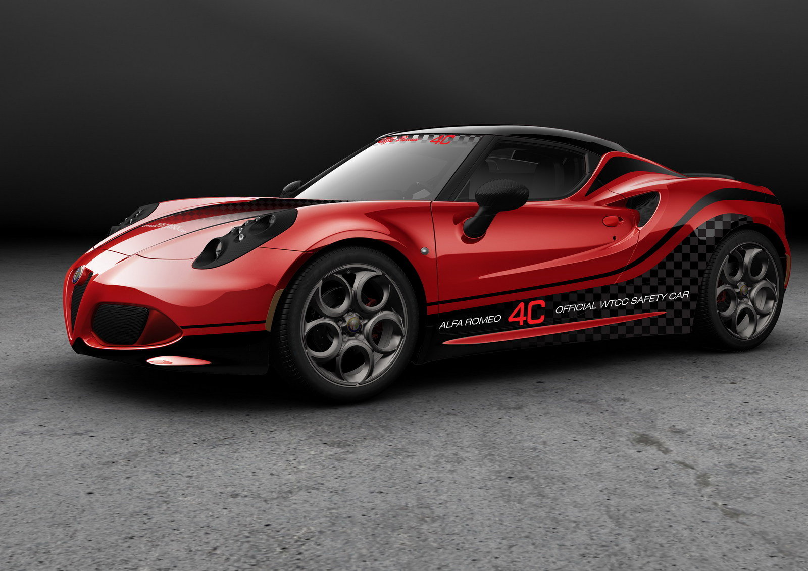 Alfa Romeo 4C Wtcc Safety Car Wallpapers