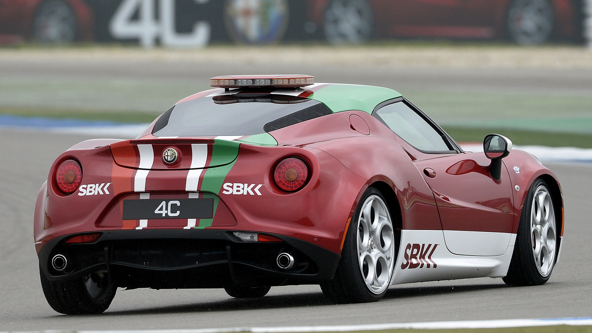 Alfa Romeo 4C Wtcc Safety Car Wallpapers