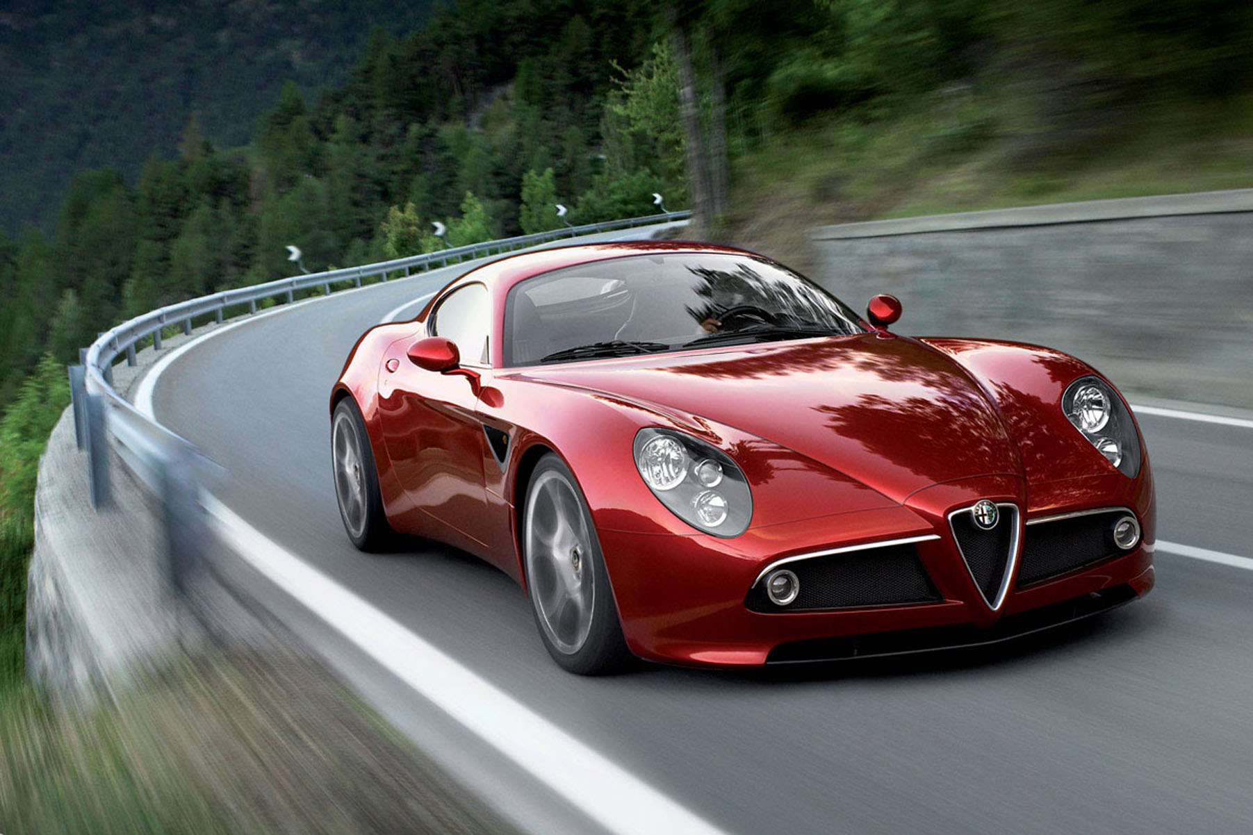 Alfa Romeo 8C Competizione Wallpapers