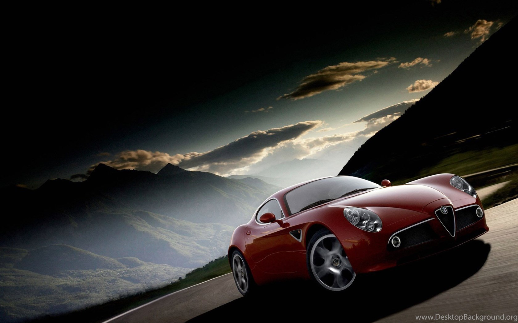 Alfa Romeo 8C Competizione Wallpapers