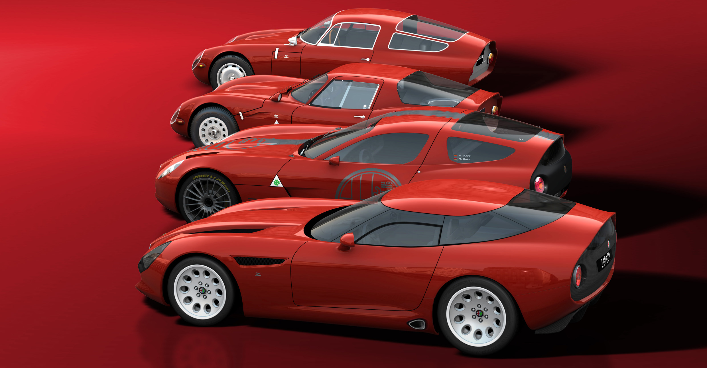 Alfa Romeo Zagato Tz3 Wallpapers