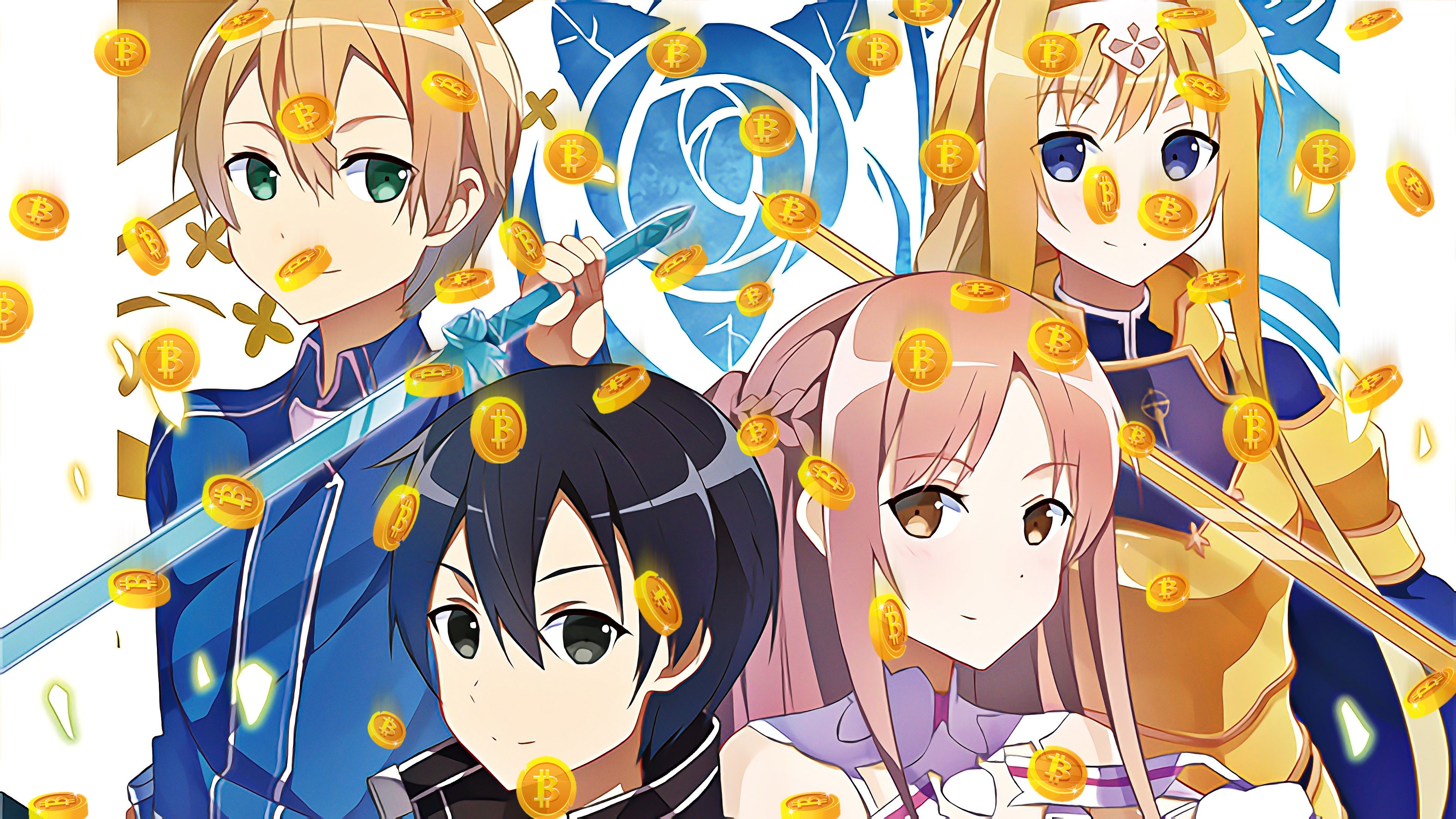 Alice, Kirito And Eugeo Sword Art Online Wallpapers