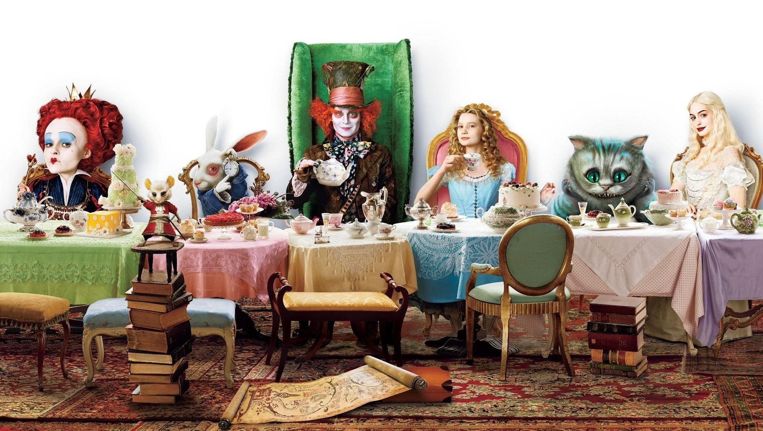 Alice In Wonderland (2010) Wallpapers