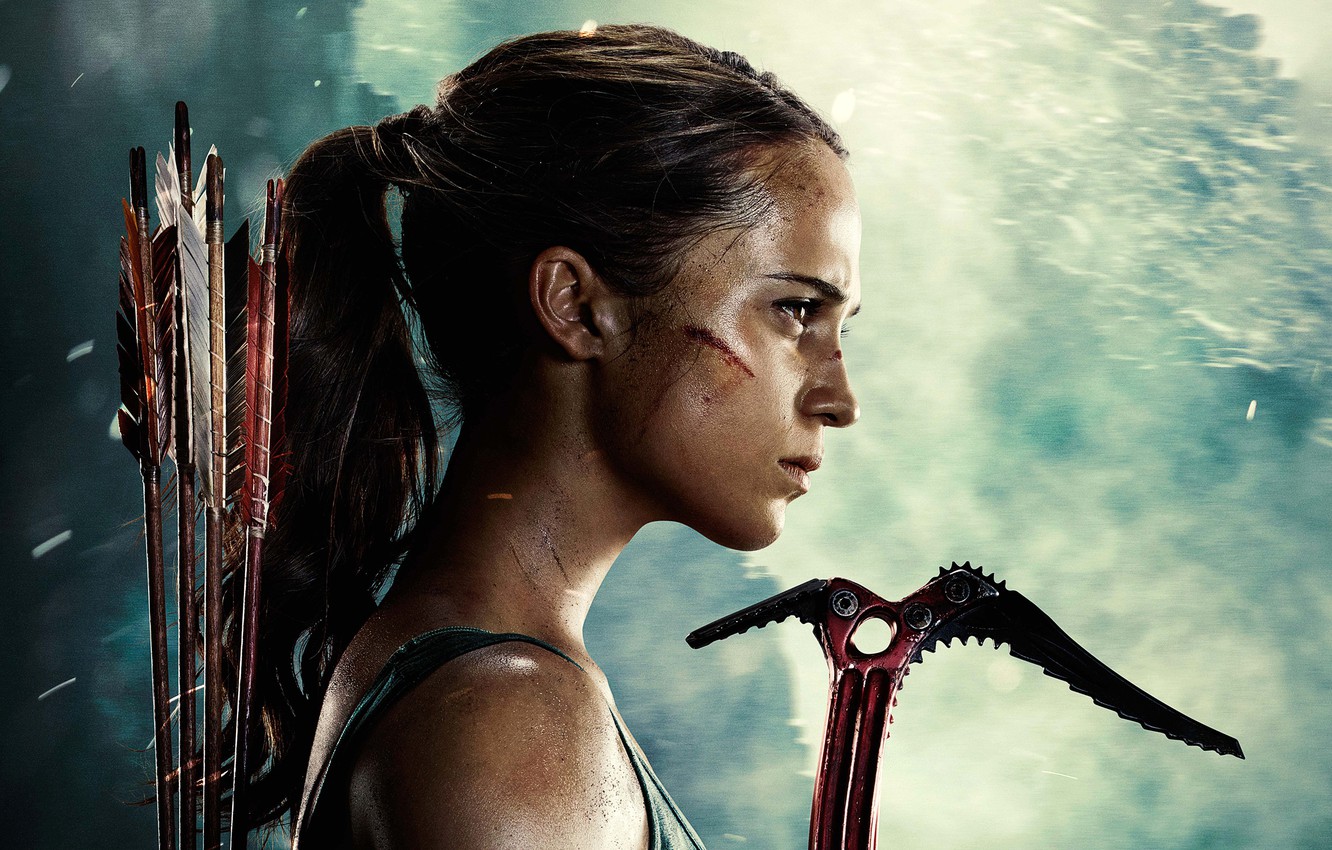 Alicia Vikander As Lara Croft Wallpapers