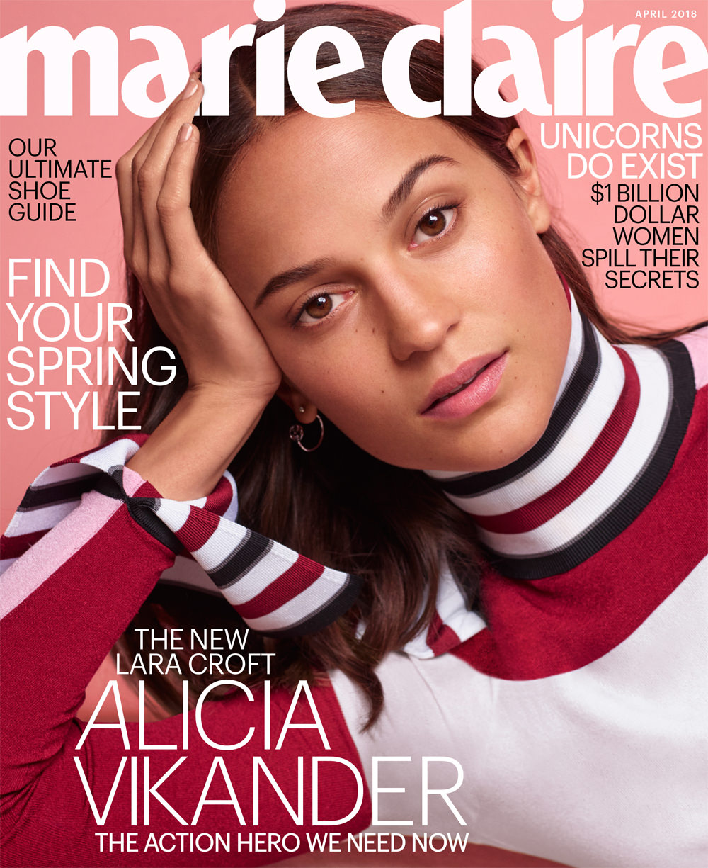 Alicia Vikander For US Marie Claire 2018 Wallpapers