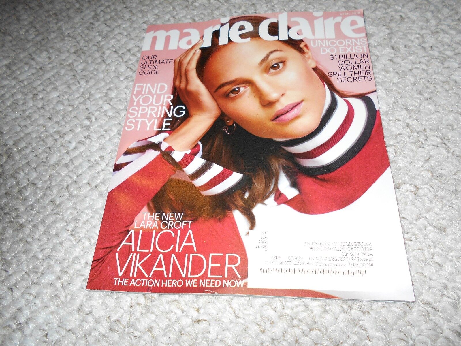 Alicia Vikander For US Marie Claire 2018 Wallpapers