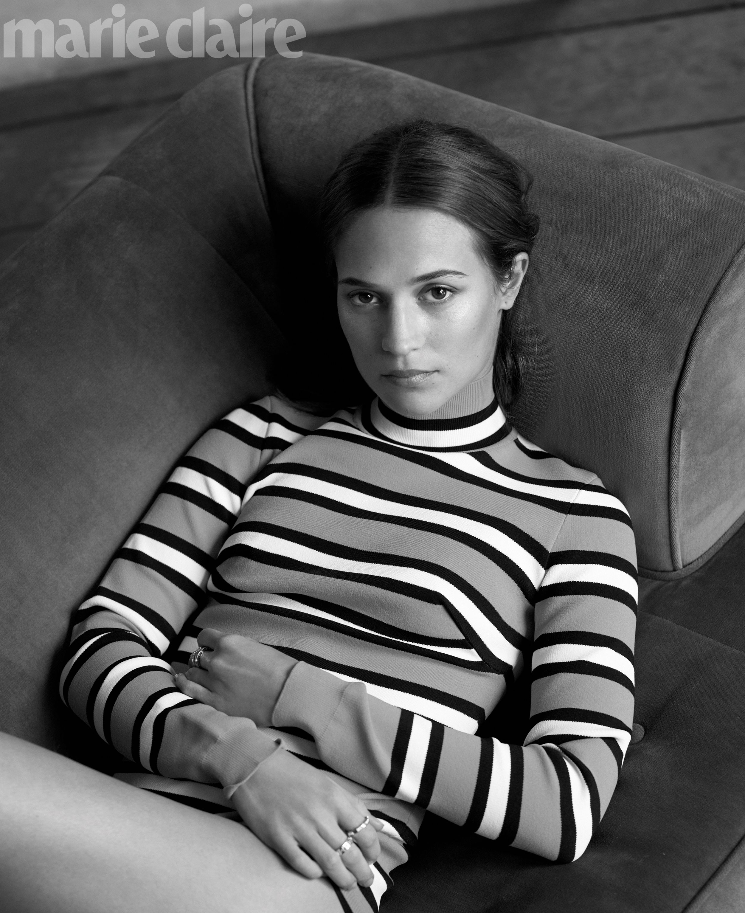 Alicia Vikander For US Marie Claire Wallpapers