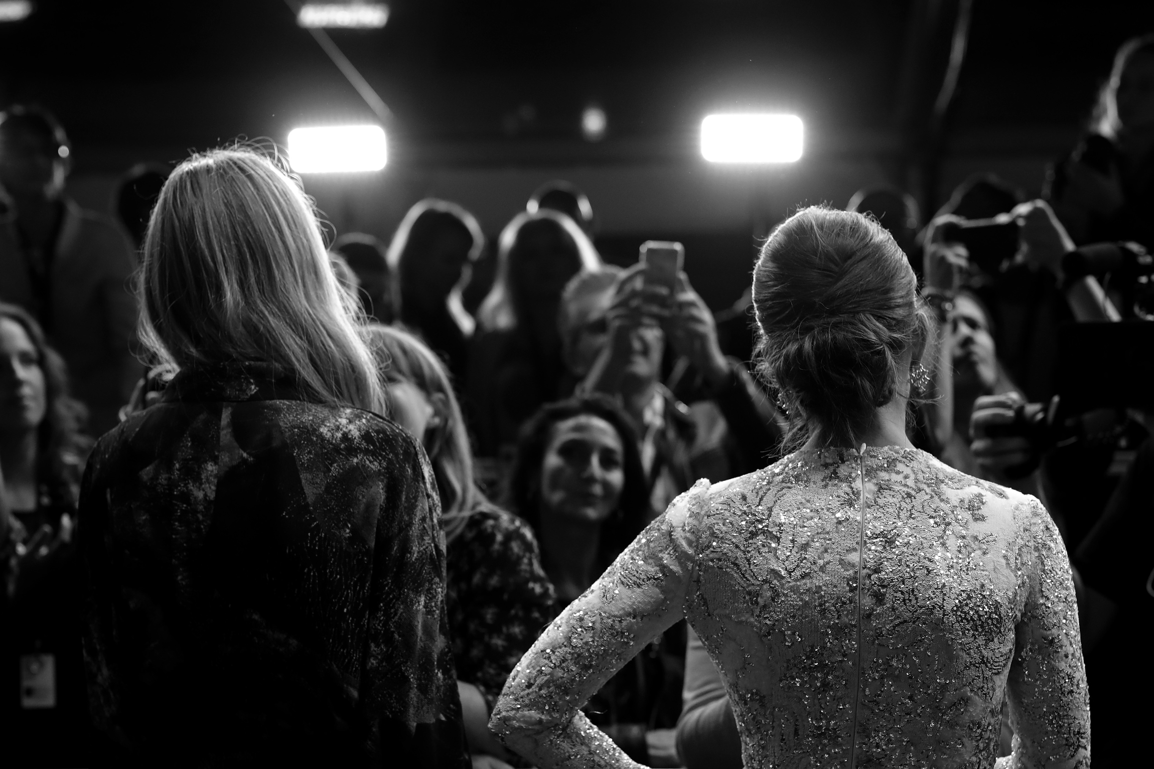 Alicia Vikander Zurich Film Festival Monochrome Wallpapers