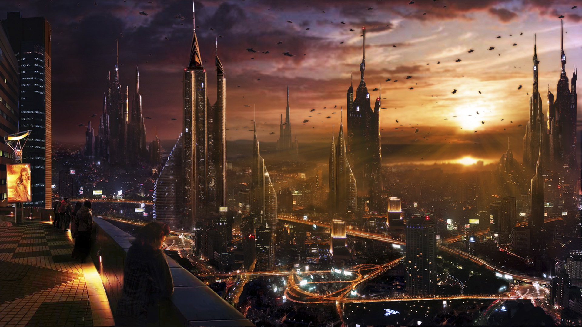 Alien City Wallpapers