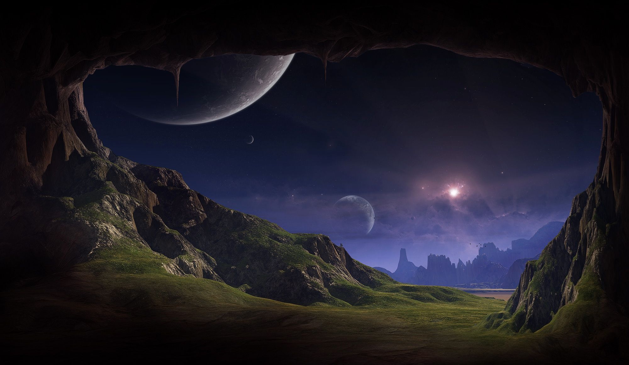 Alien Landscape Hd Wallpapers