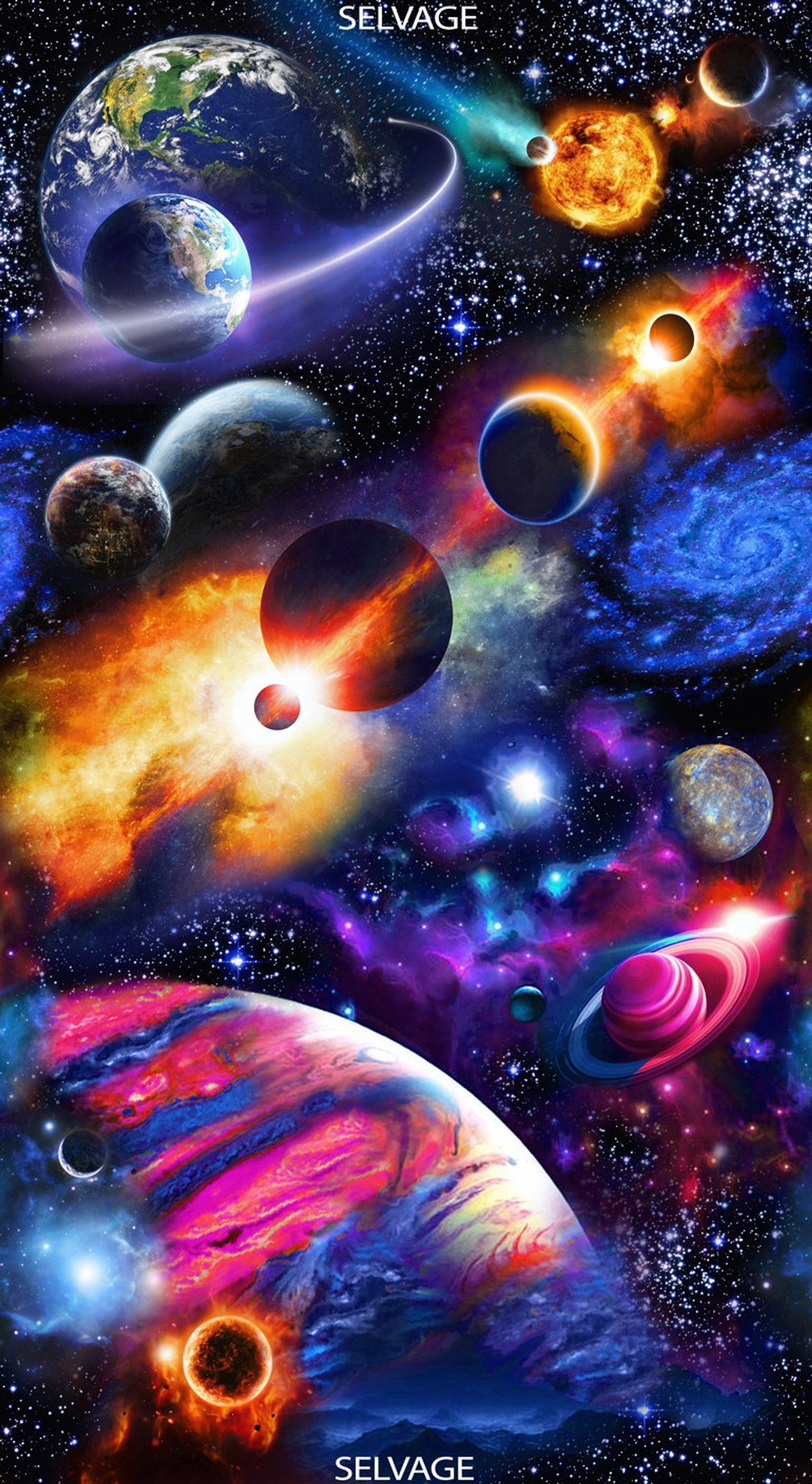 Alien Space Background