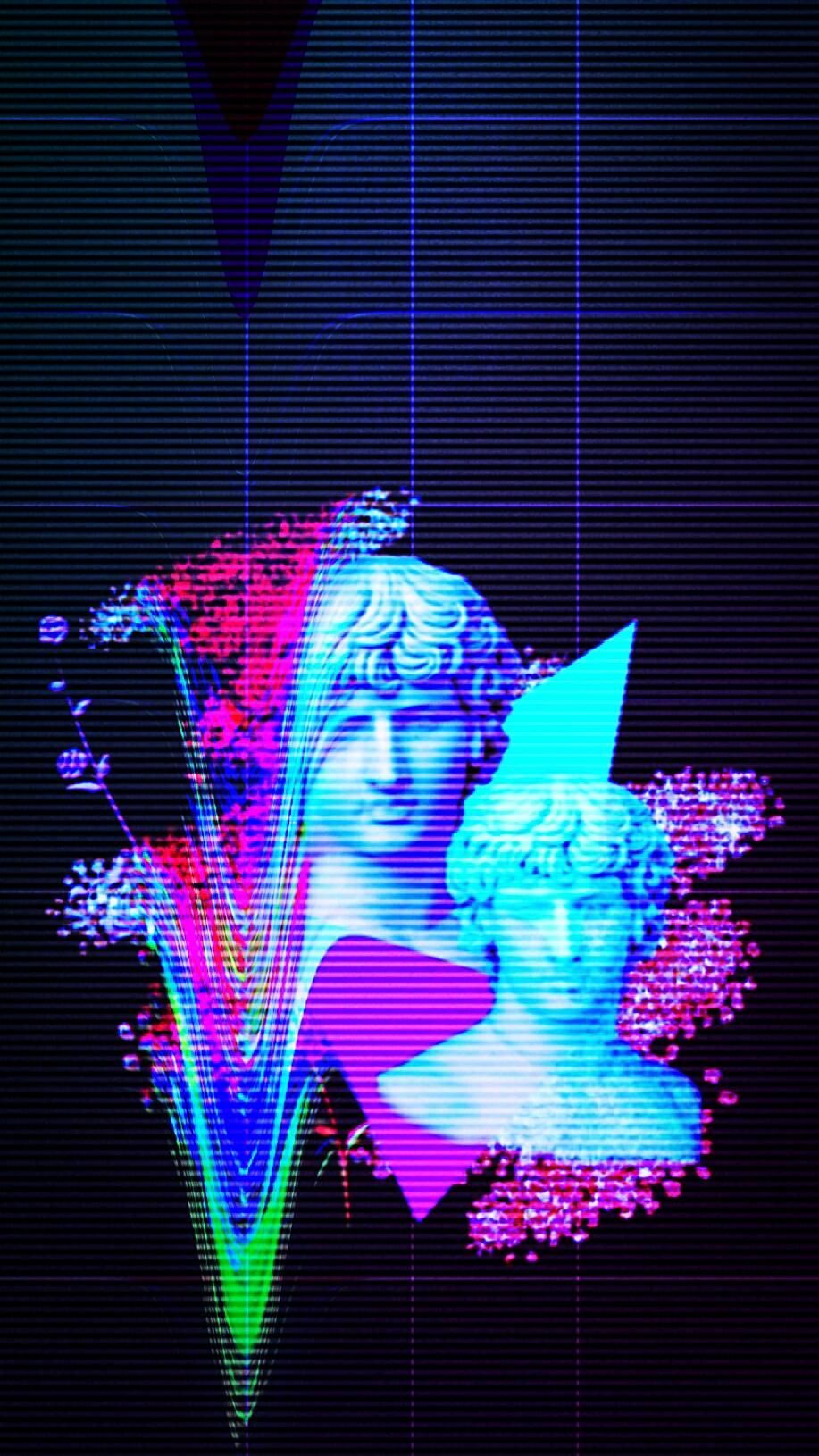 Alien Vaporwave Wallpapers