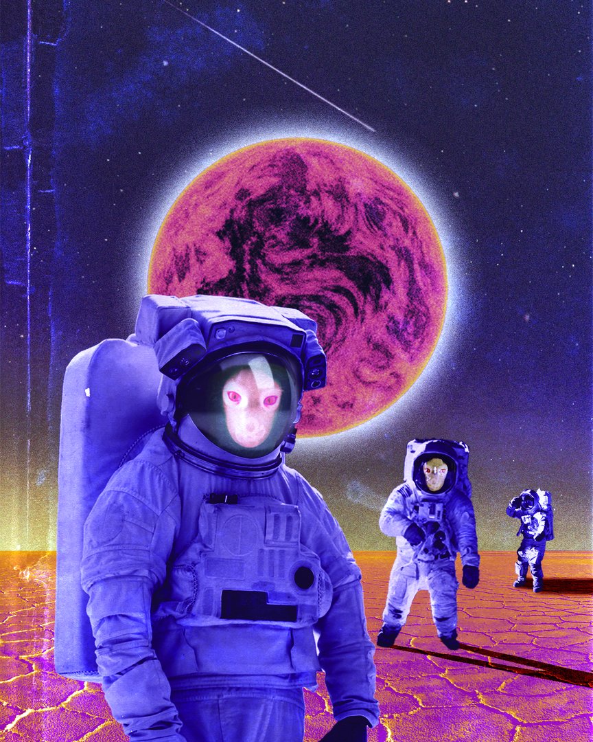 Alien Vaporwave Wallpapers