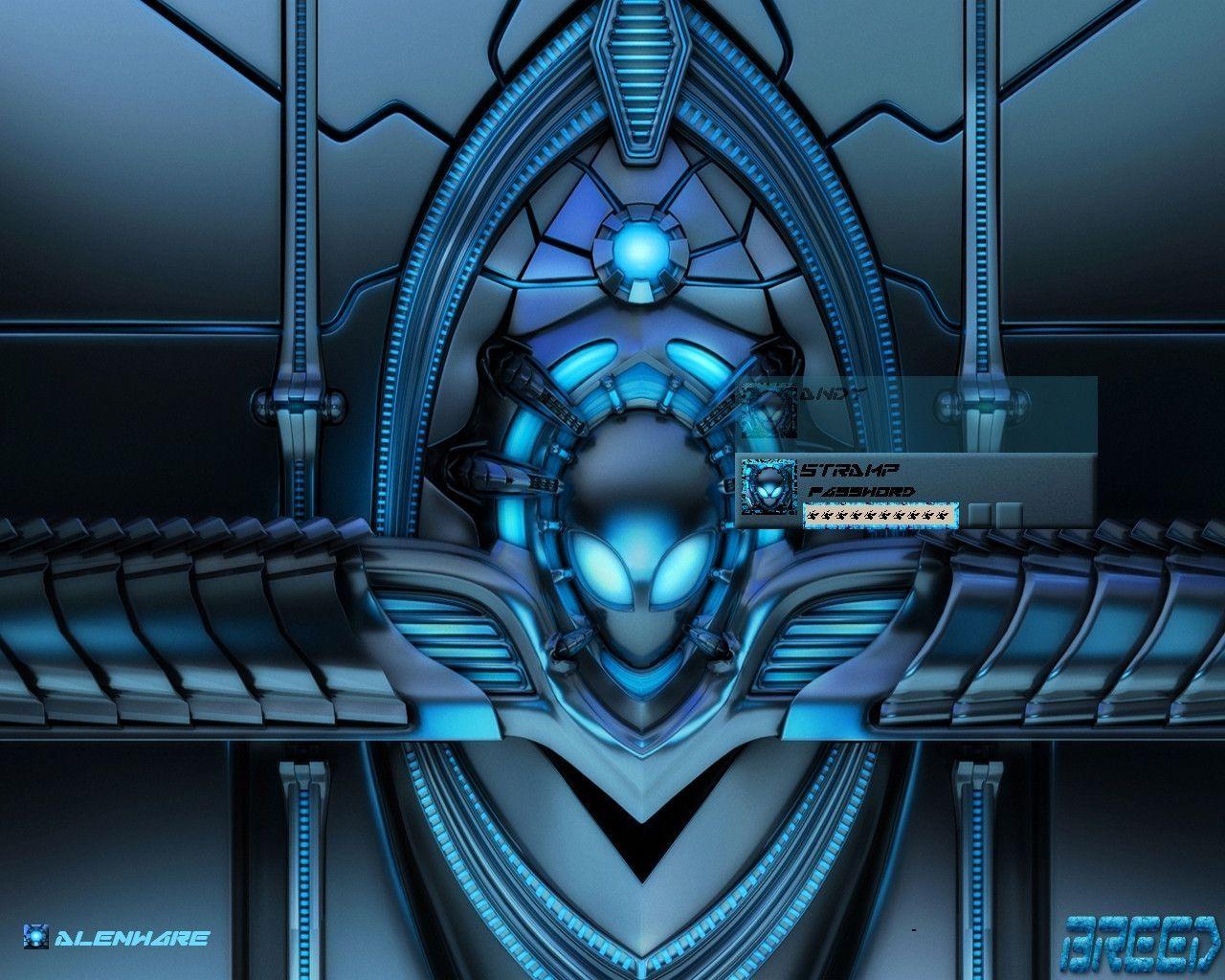 Alienware Blue Wallpapers