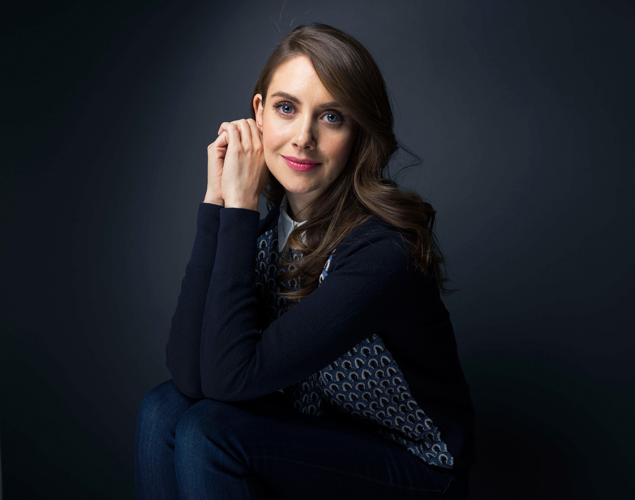 Alison Brie Blue Eyes Wallpapers