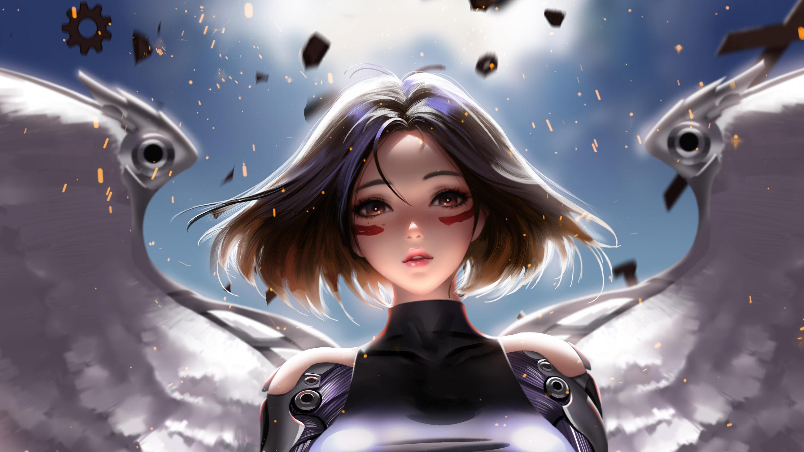 Alita Battle Angel Arts Wallpapers