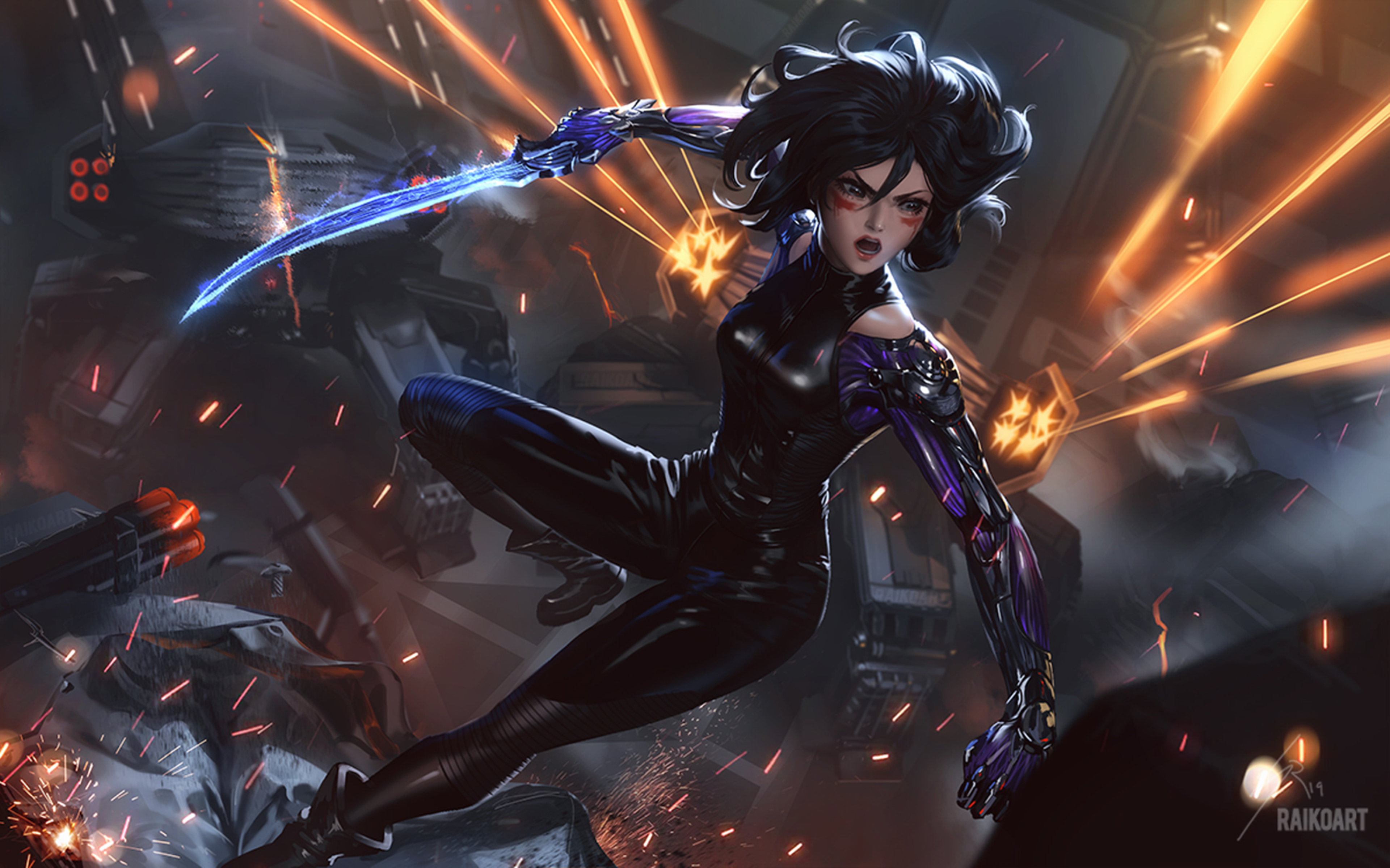 Alita Battle Angel Poster Fanart Wallpapers