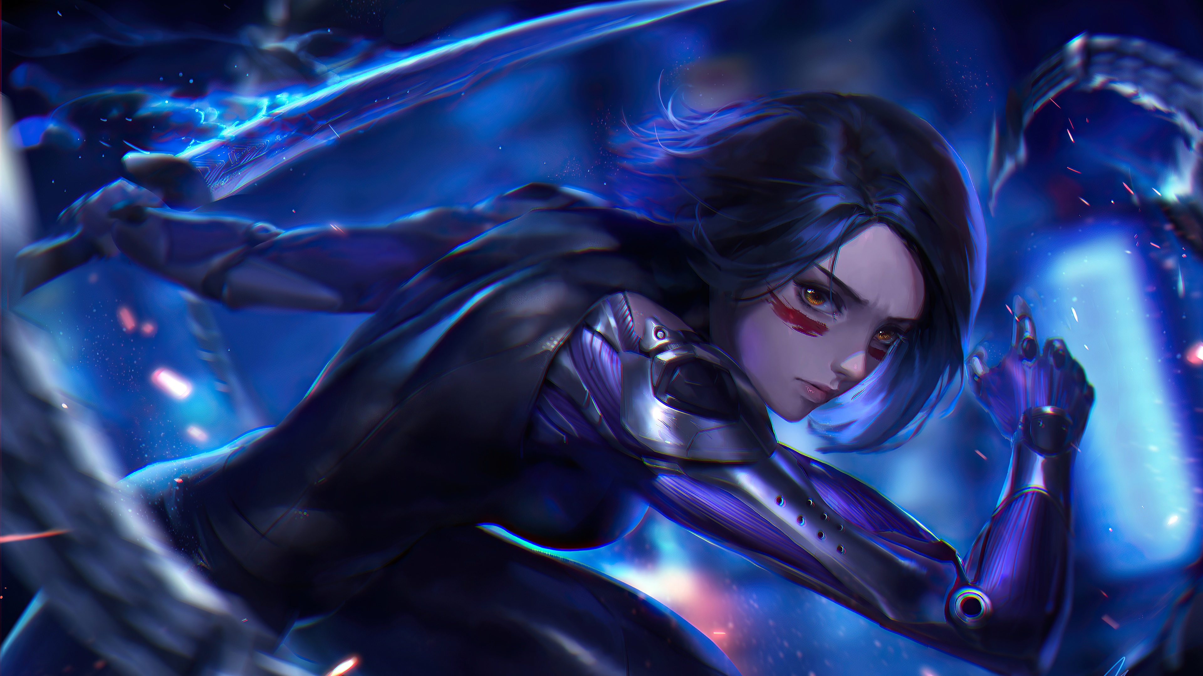 Alita Battle Angel Poster Fanart Wallpapers