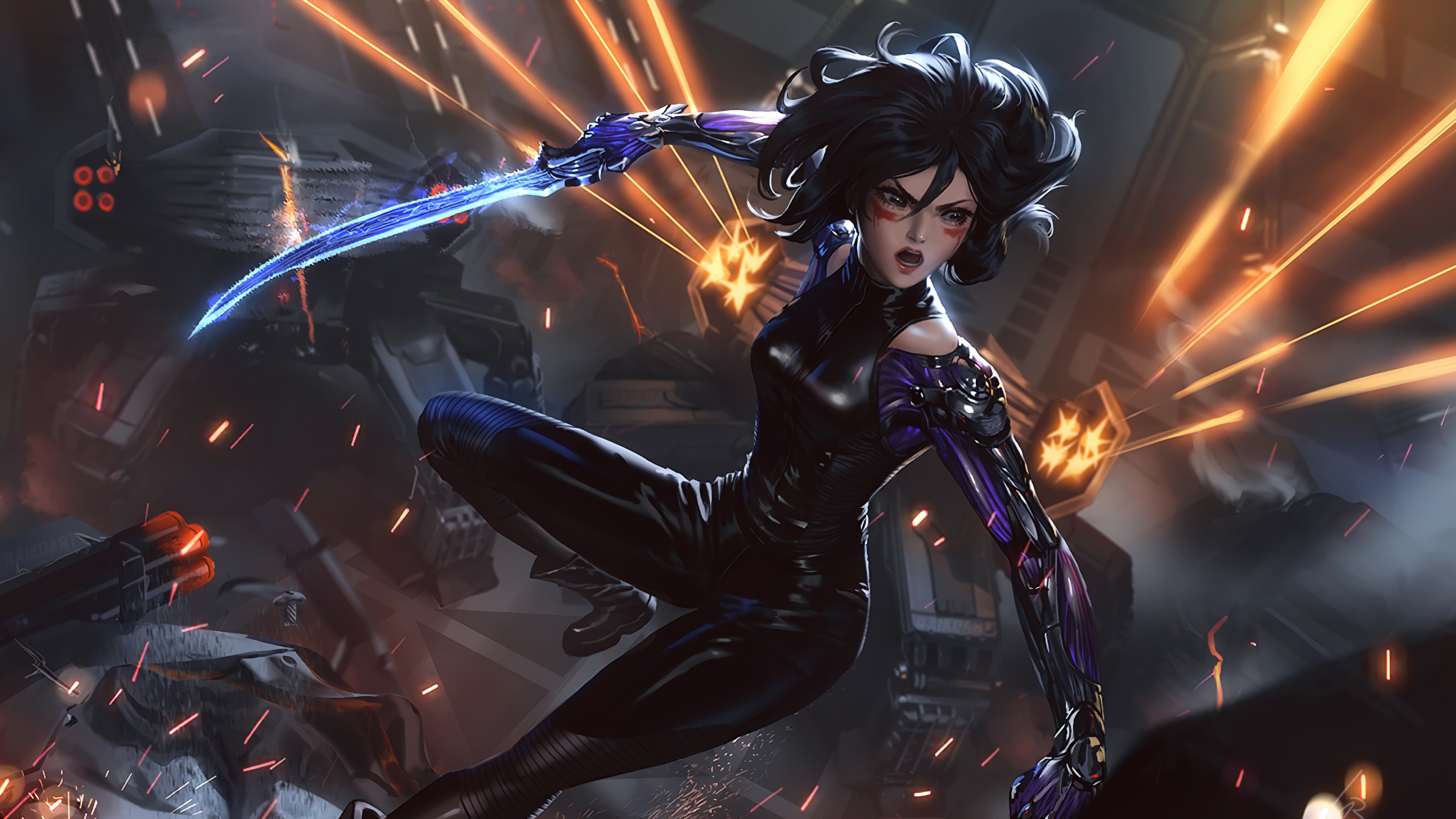 Alita Battle Angel Poster Fanart Wallpapers