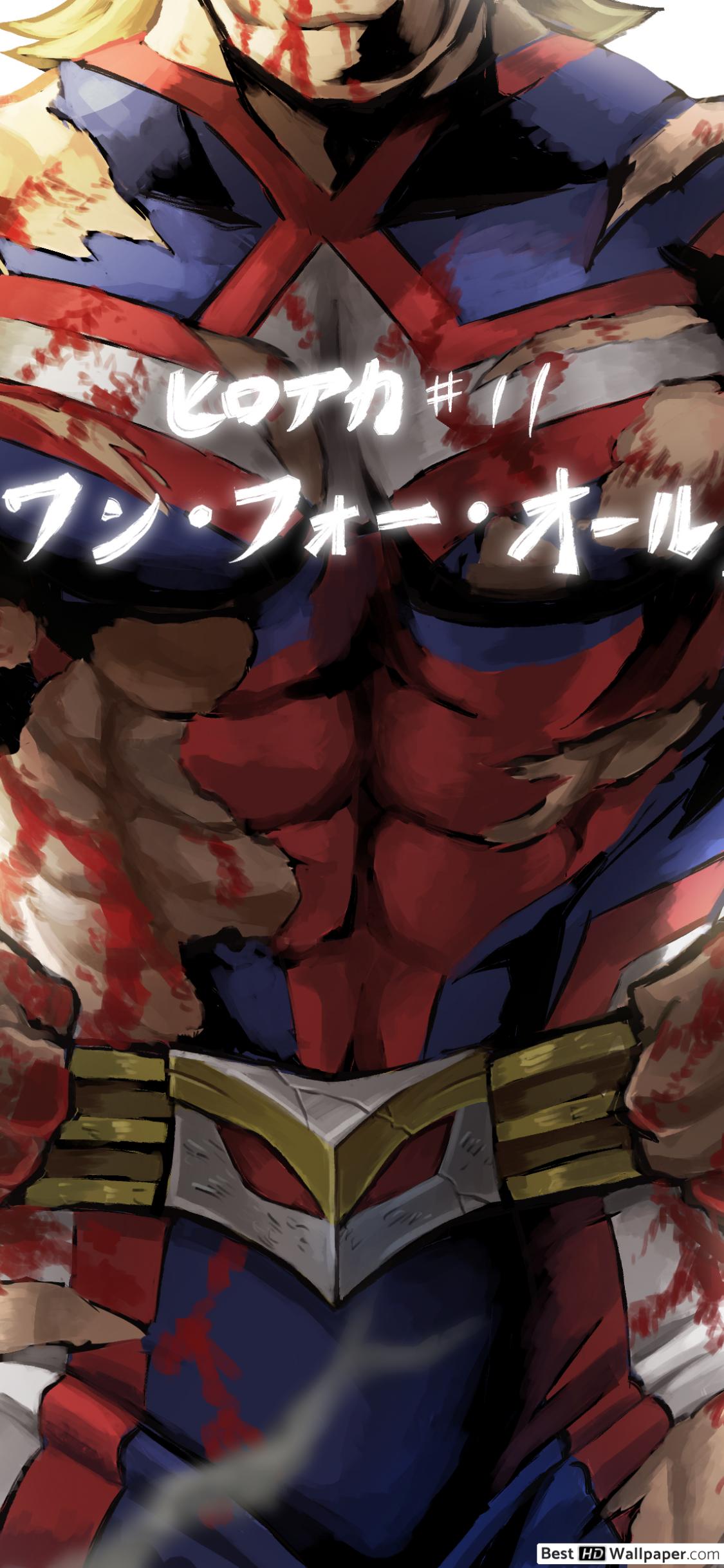 All Might Iphone Wallpapers