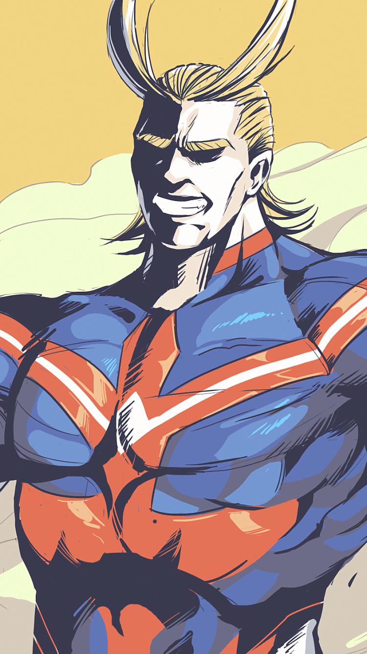 All Might Iphone Wallpapers