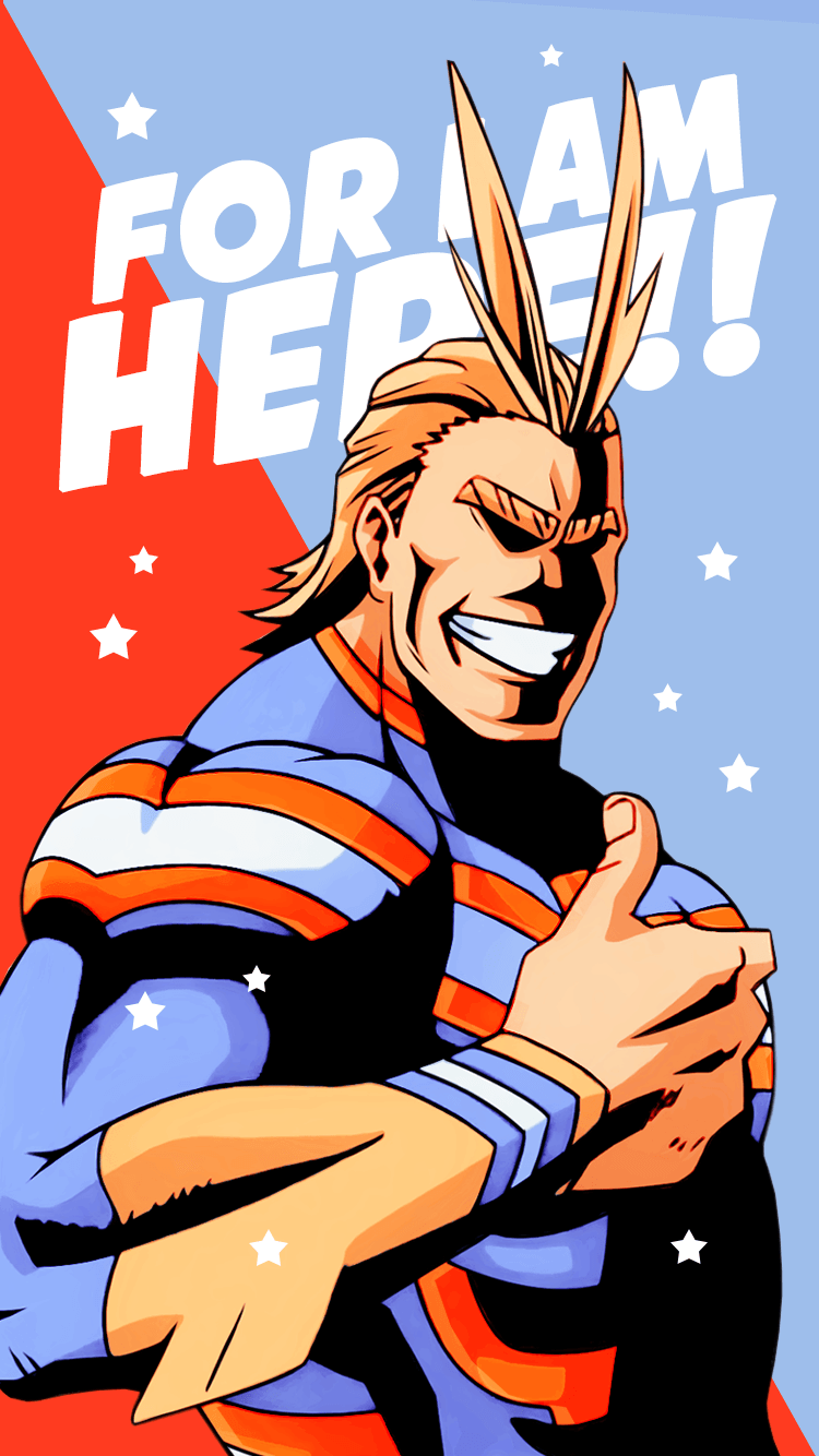 All Might Iphone Wallpapers