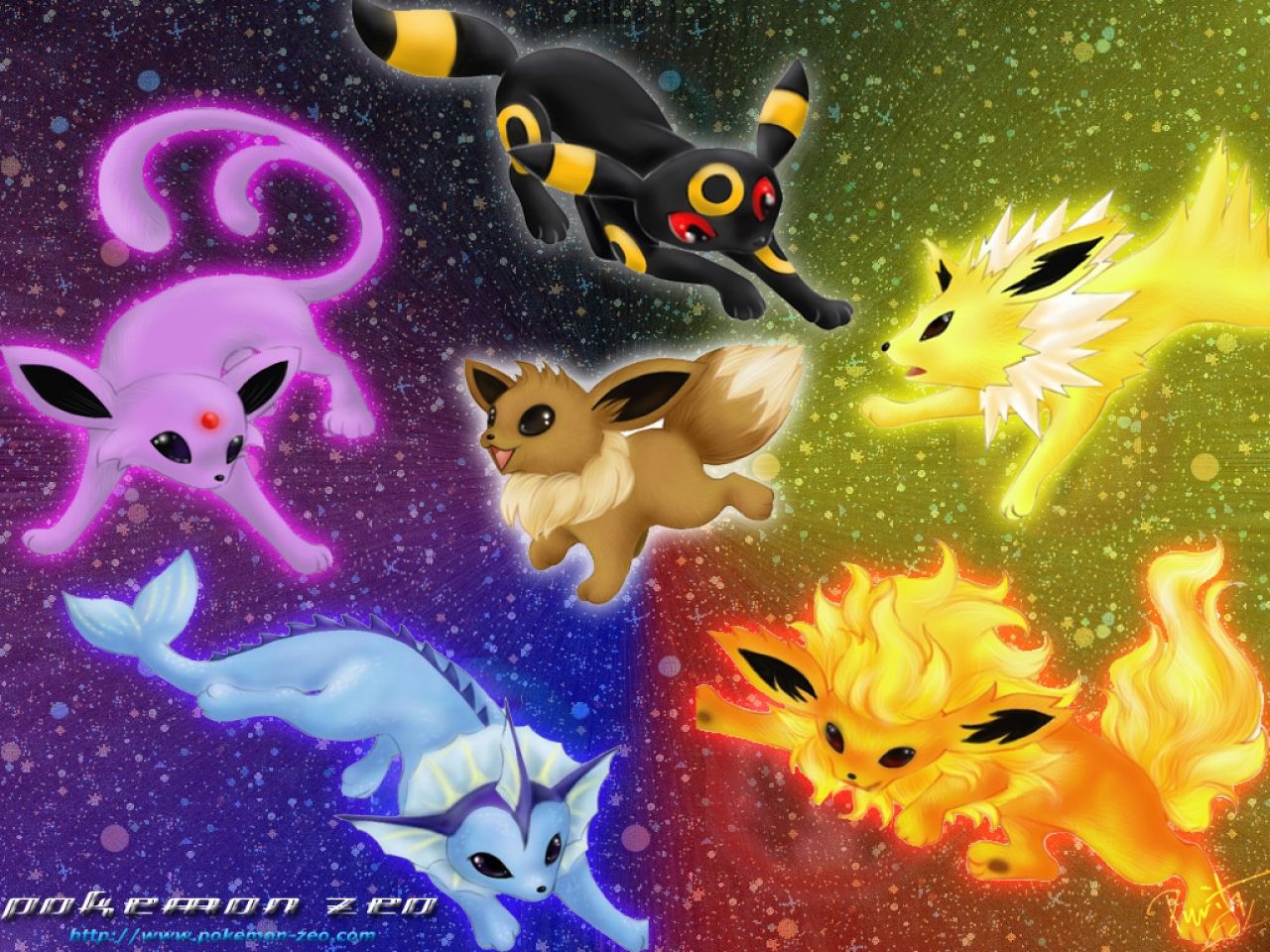 All Shiny Legendaries Wallpapers