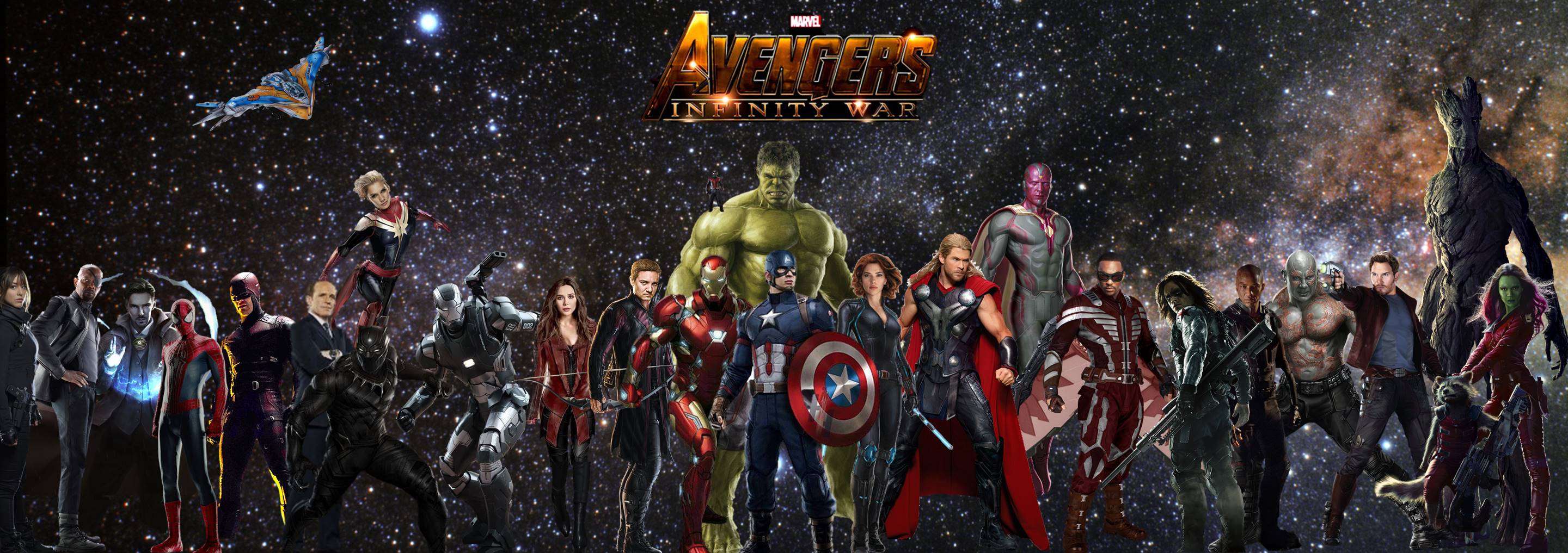 All Superheros In Avengers Infinity War Wallpapers