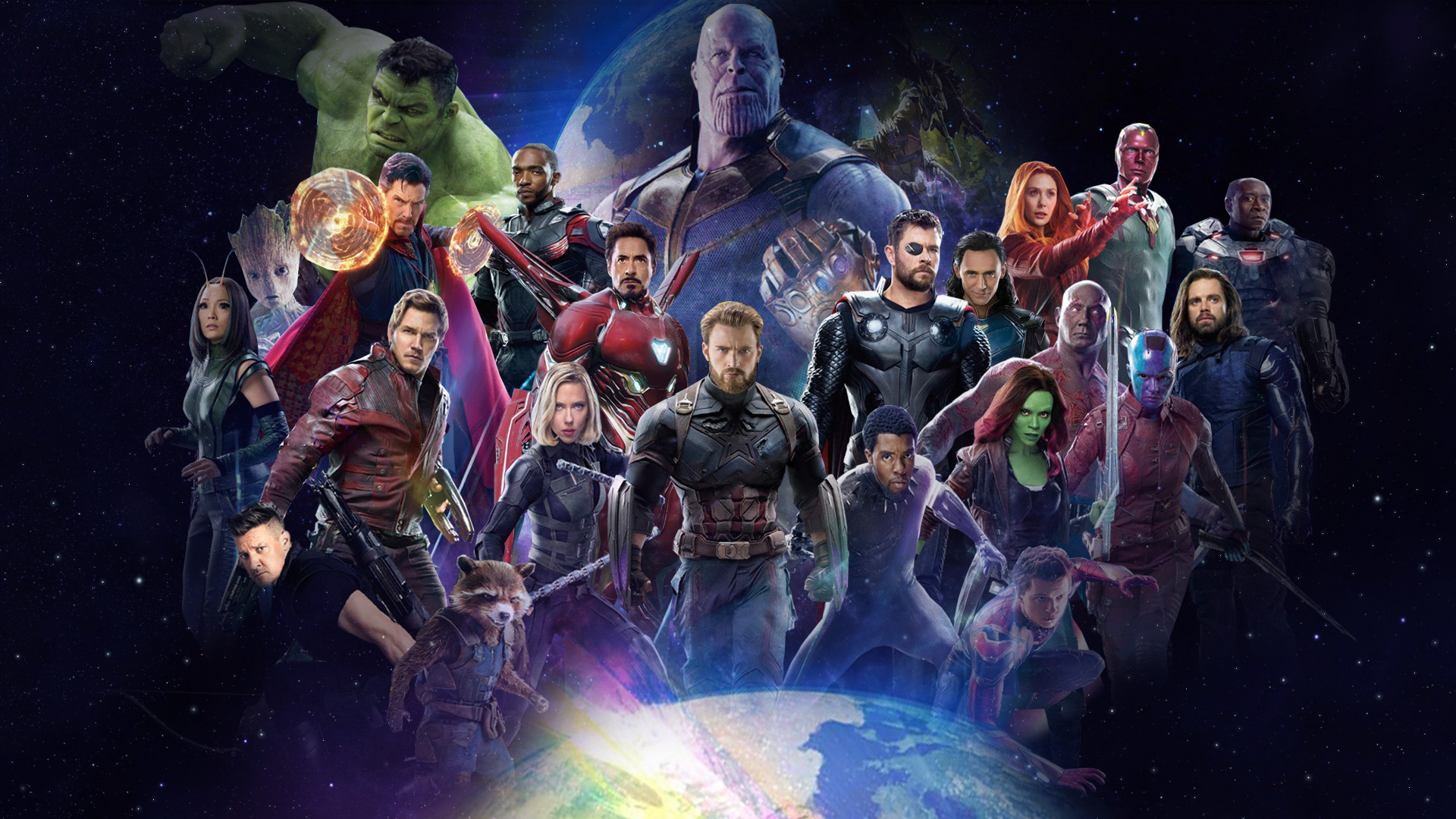 All Superheros In Avengers Infinity War Wallpapers