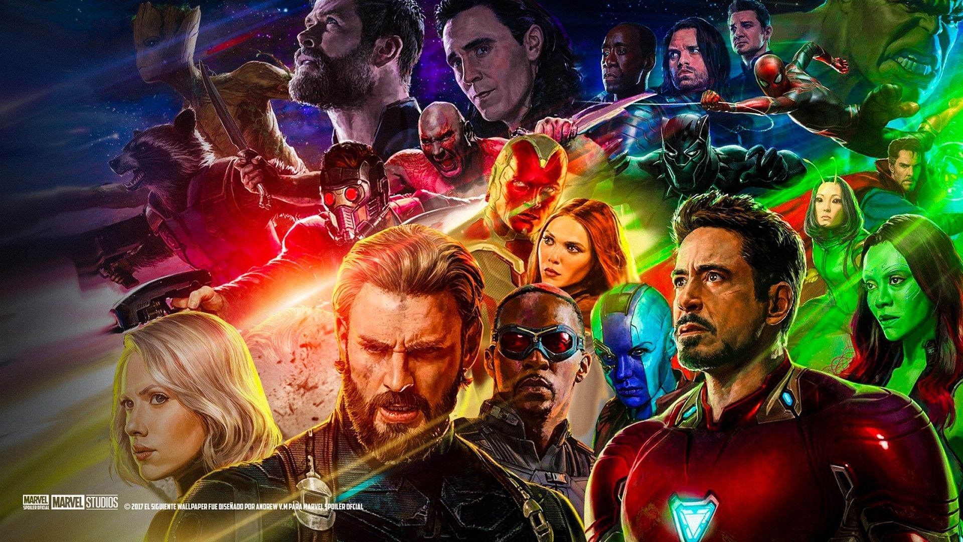 All Superheros In Avengers Infinity War Wallpapers