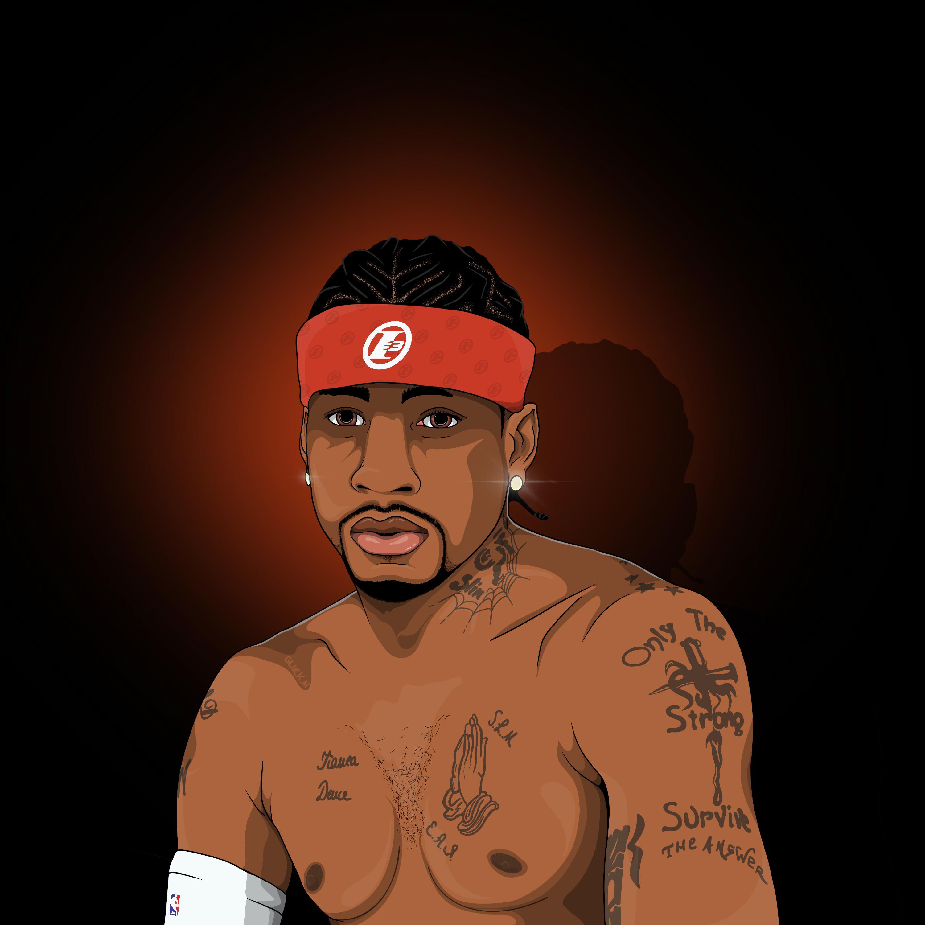 Allen Iverson Cartoon Wallpapers