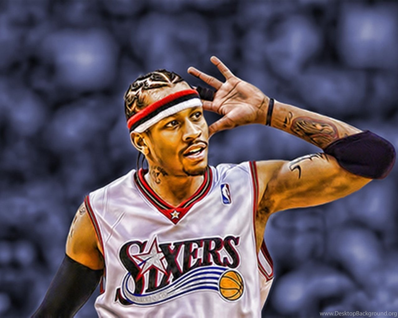 Allen Iverson Cartoon Wallpapers