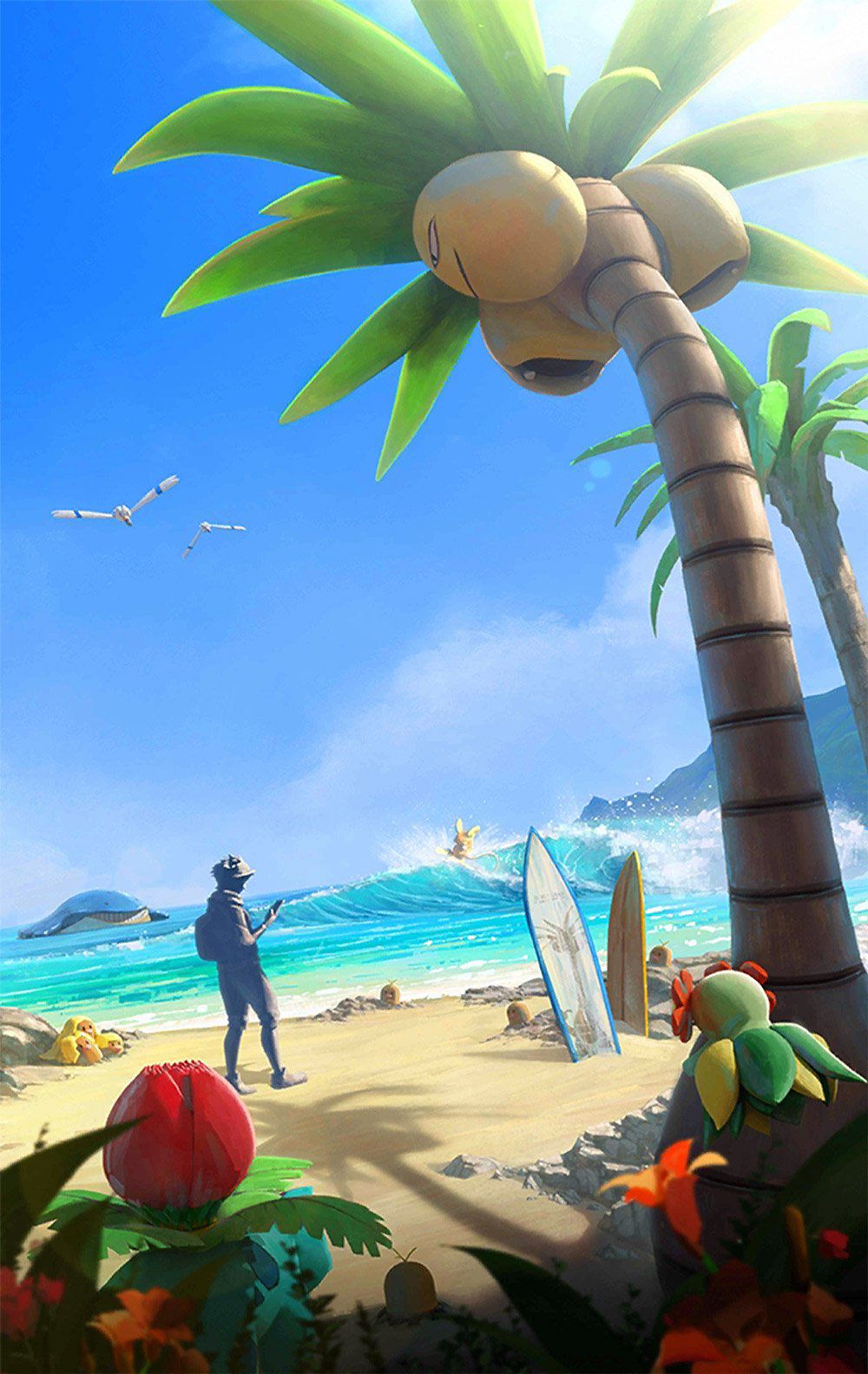 Alolan Exeggutor Wallpapers