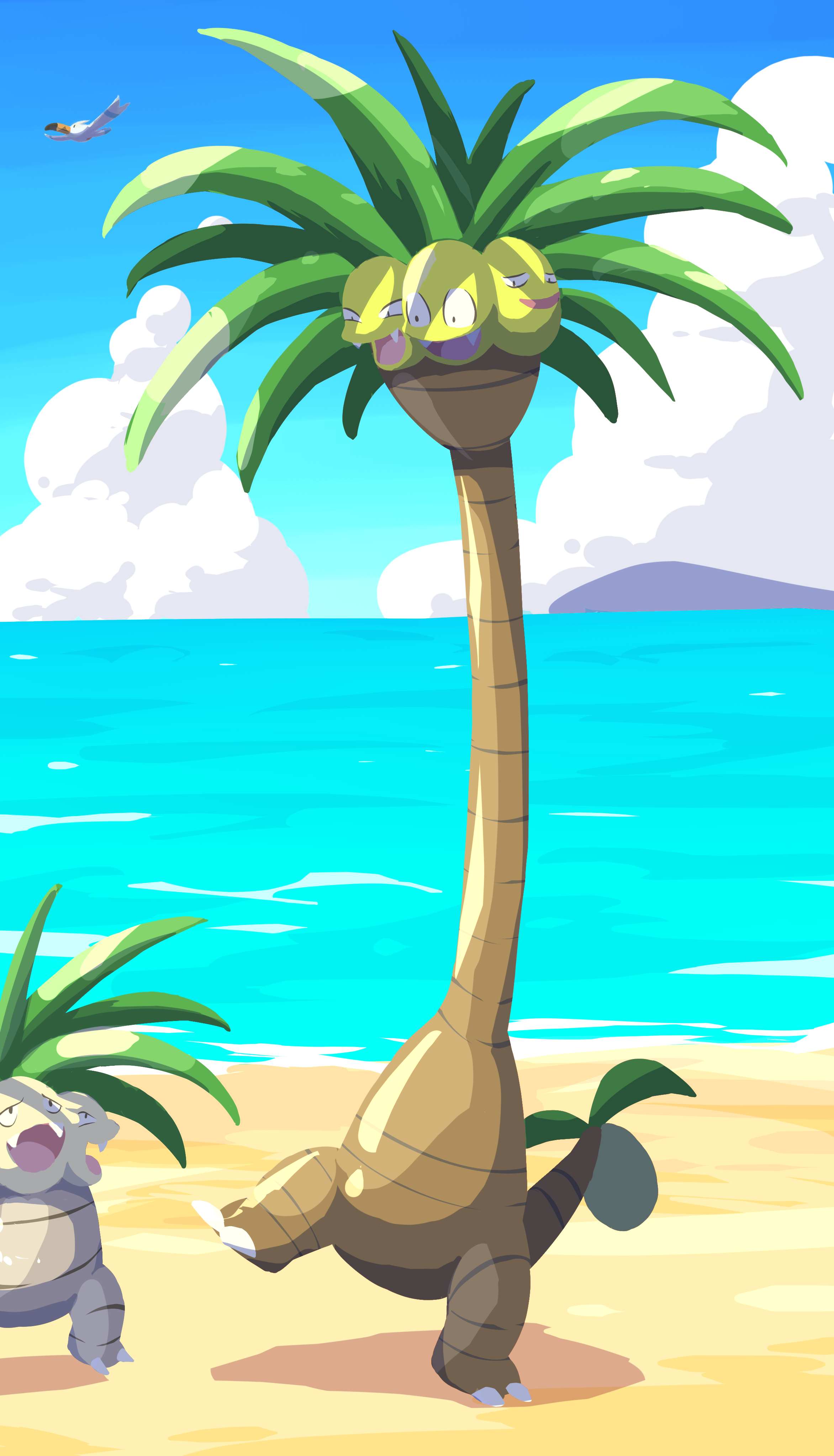 Alolan Exeggutor Wallpapers