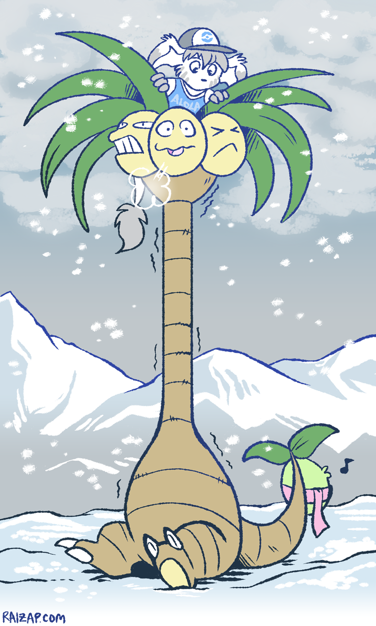 Alolan Exeggutor Wallpapers