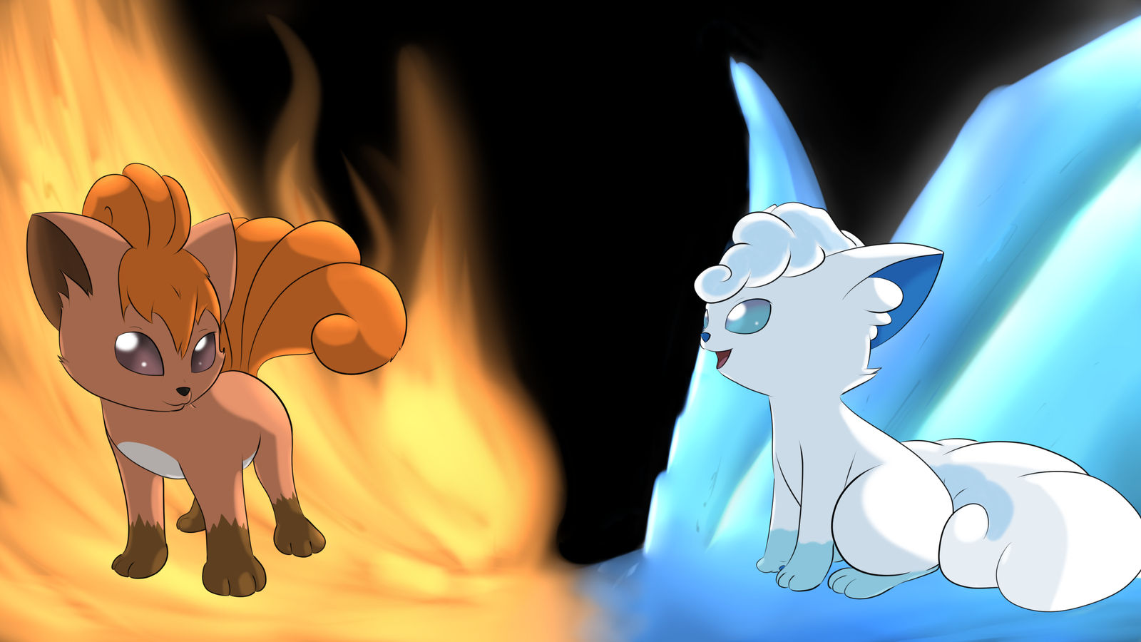 Alolan Vulpix Gif Wallpapers