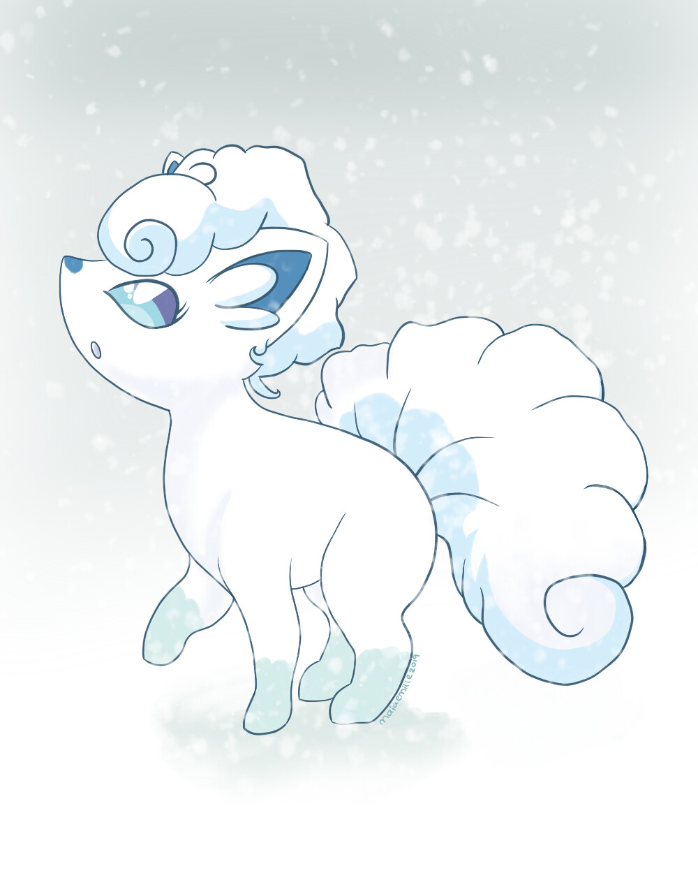 Alolan Vulpix Wallpapers