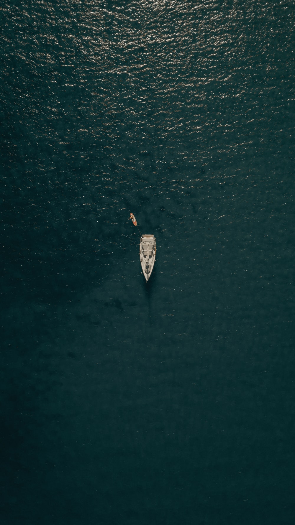 Alone Boat In The Sea Wallpapers